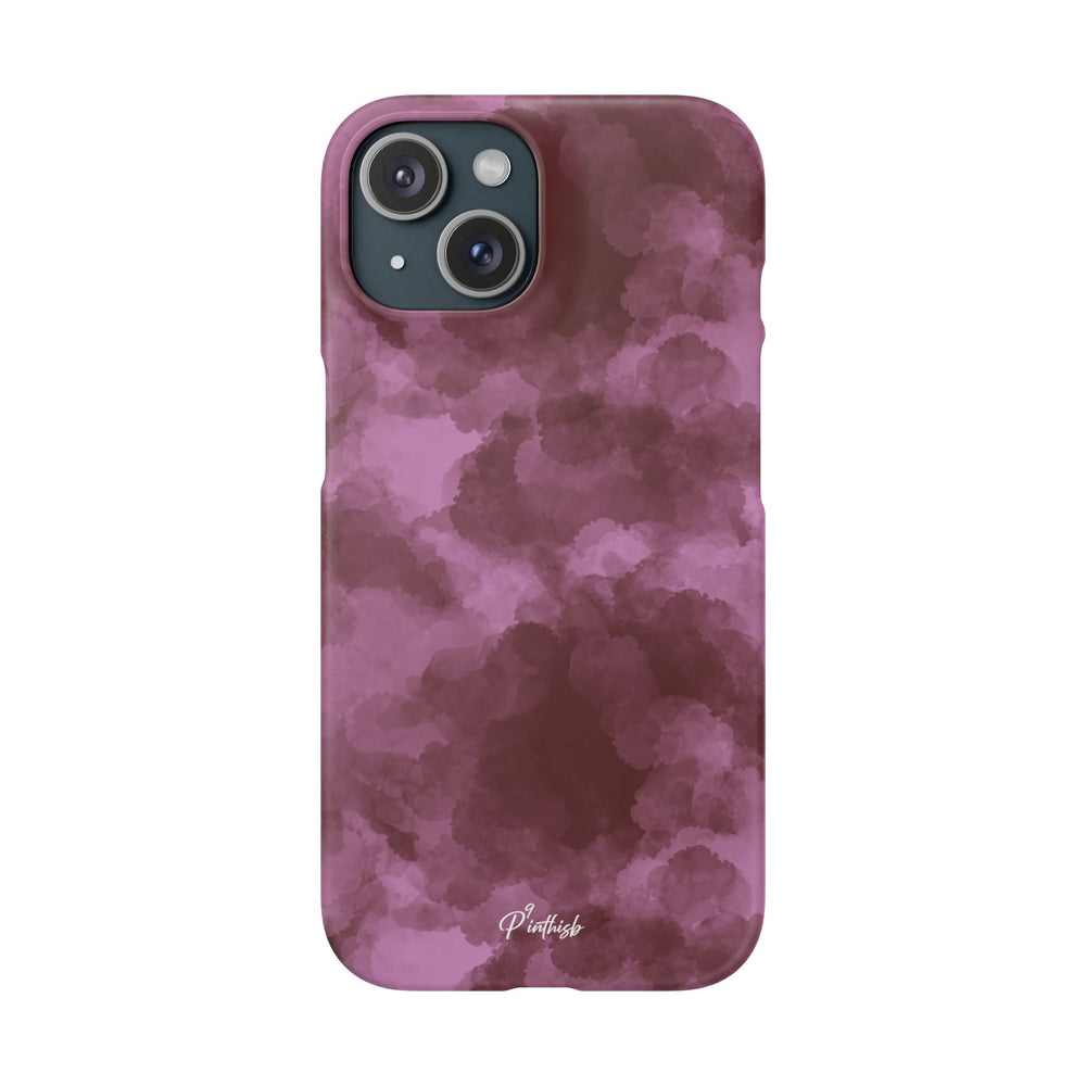 Purple Rain Snap Phone Case