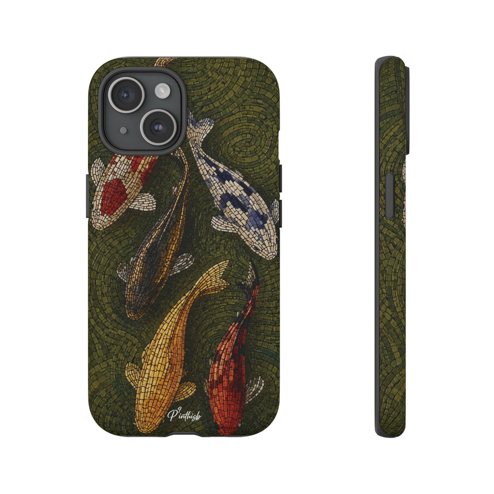 Fish Pond Tough Phone Case