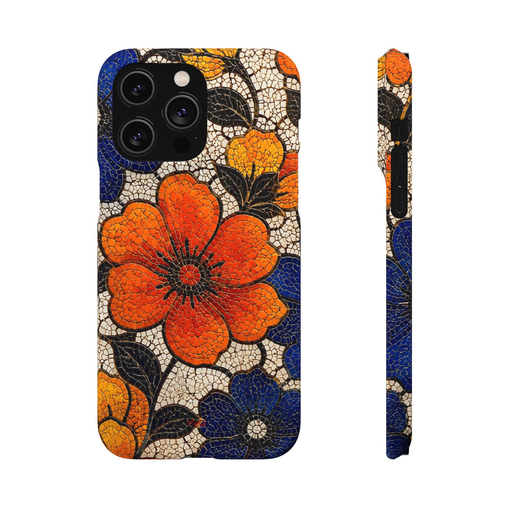 Floral Mosaic Snap Case