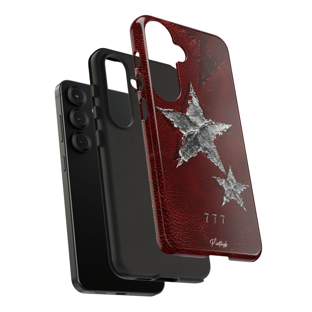 777 Metallic Stars Phone Case