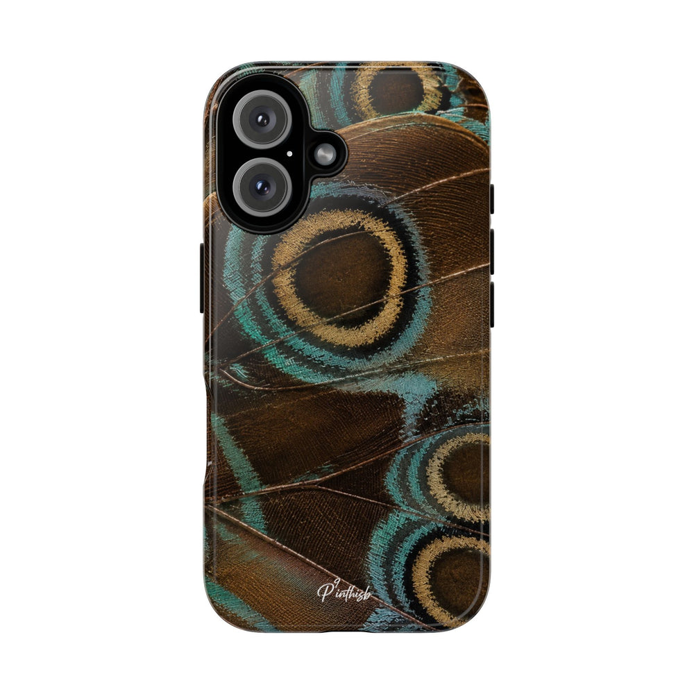 Peacock Feather Pattern Tough Case