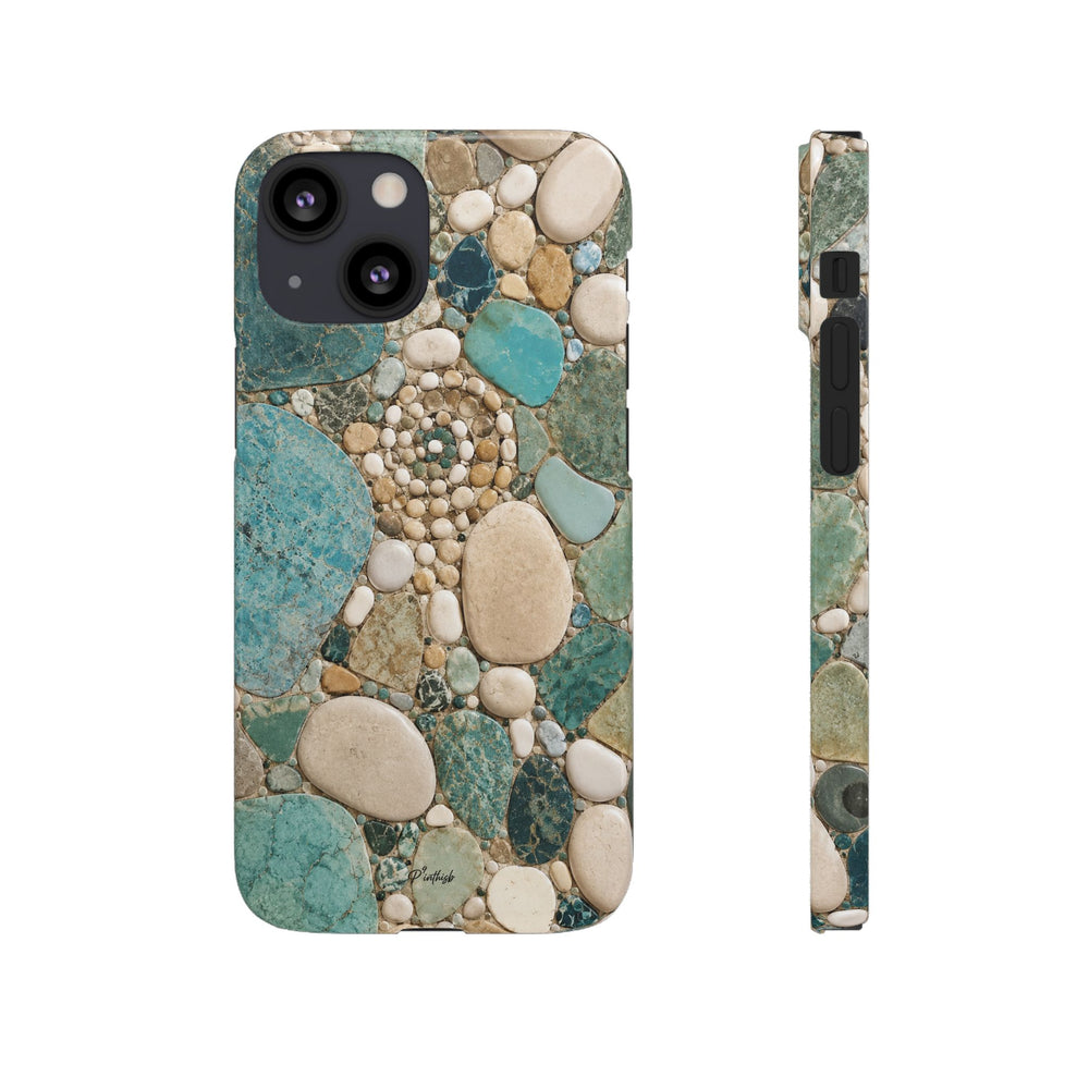 Sea Glass Mosaic Snap Case