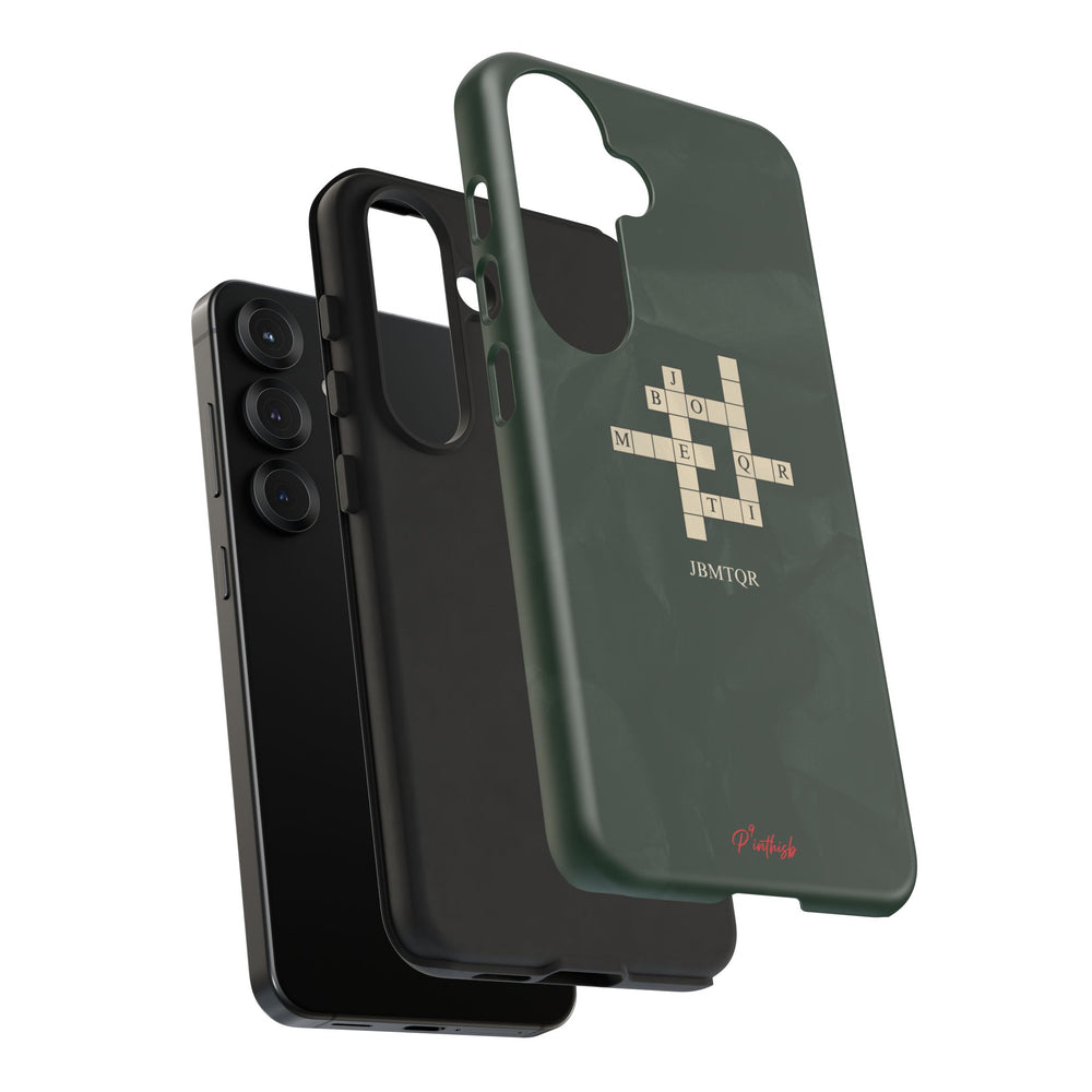 "JBMTQR crossword" Tough Phone Case
