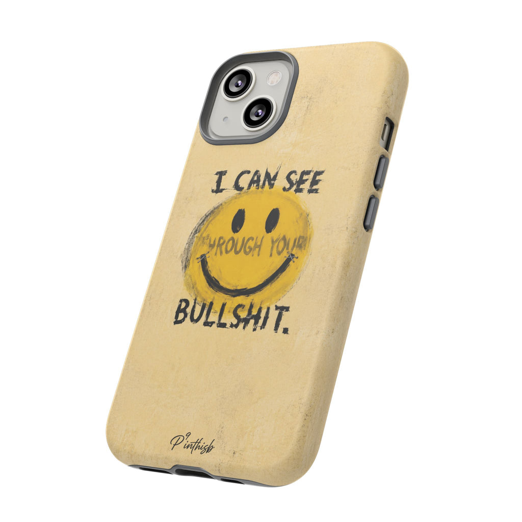 Smiley Anti-BS Tough Case