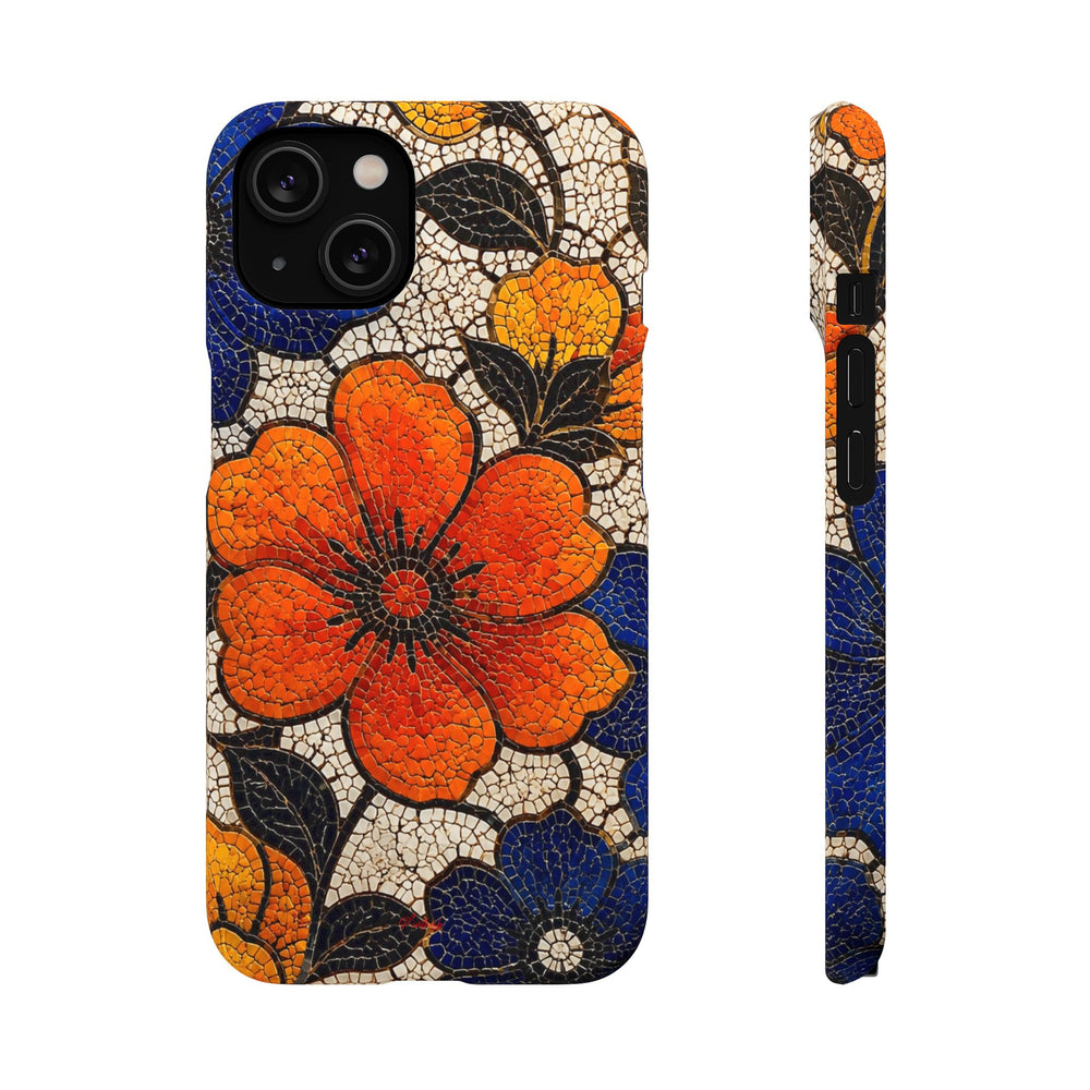 Floral Mosaic Snap Case