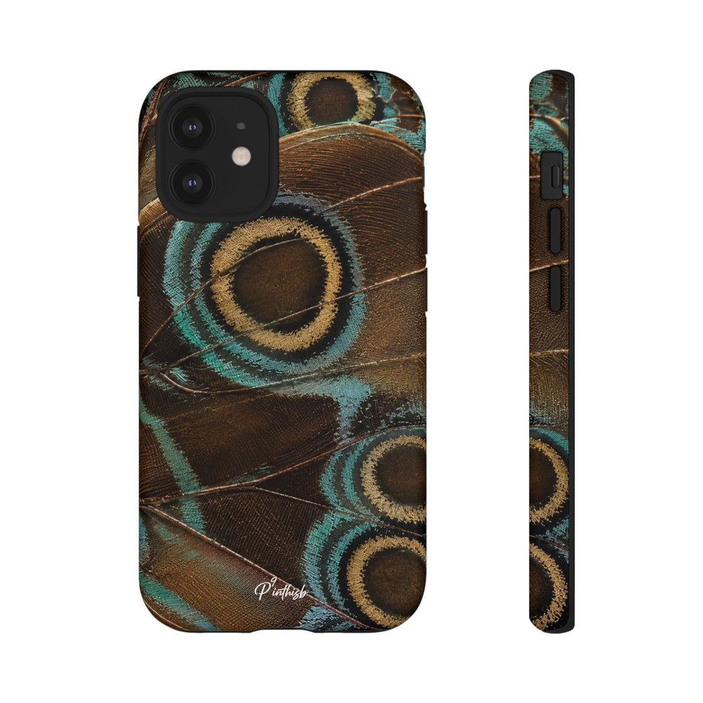 Peacock Feather Pattern Tough Case