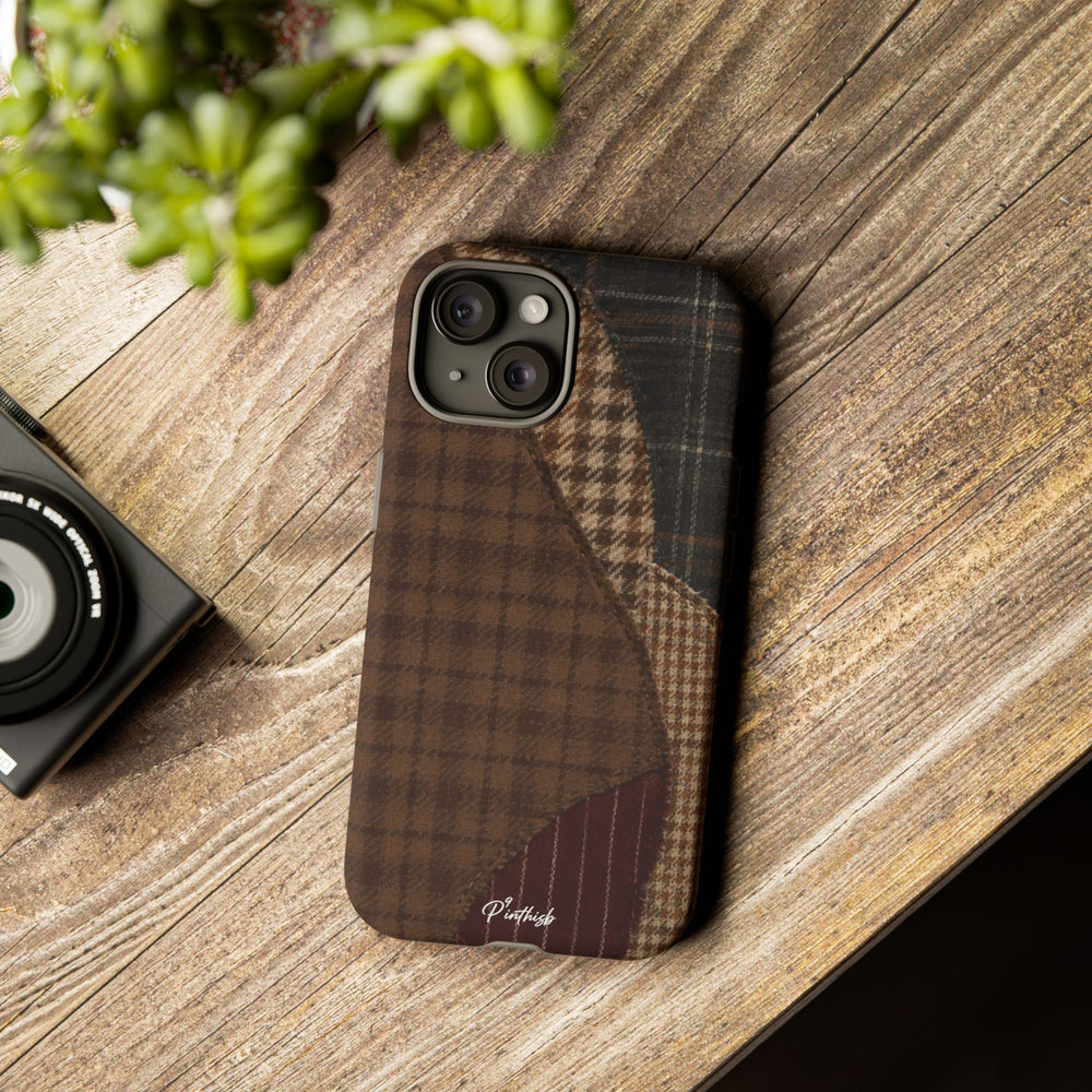 Rustic Brown Retro Tough Case
