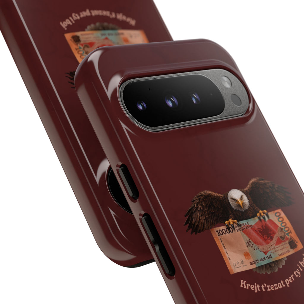 "Krejt t'zezat për ty i boj" Albanian Tough Phone Case