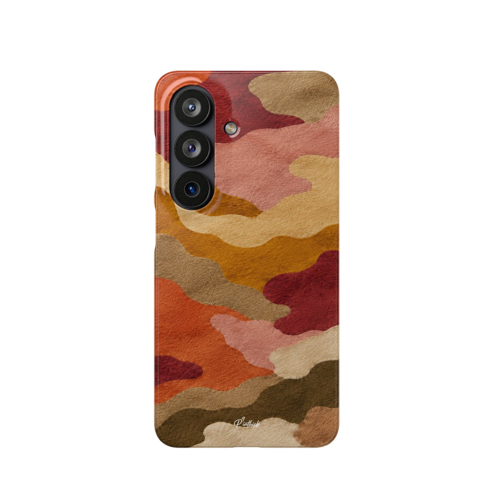 Watercolour Camo Snap Case