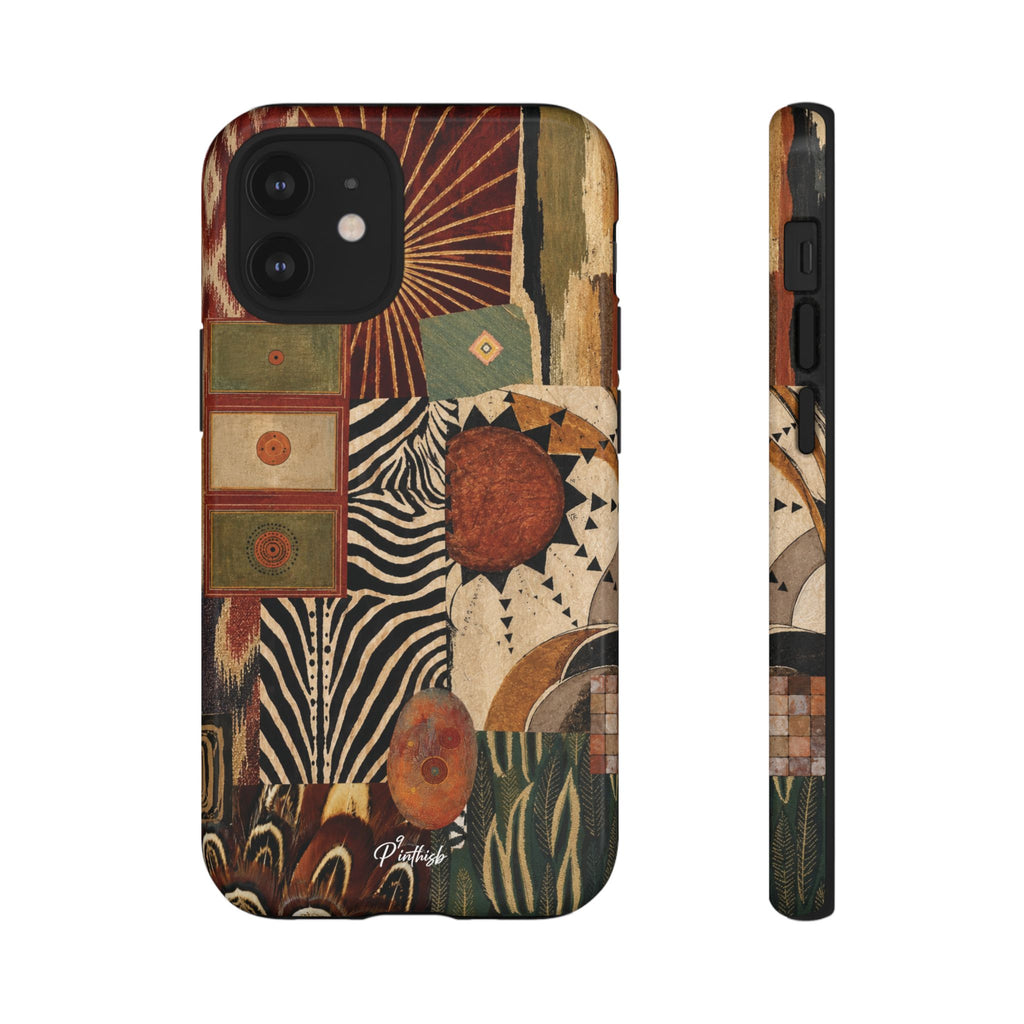 Abstract Boho Collage Tough Case