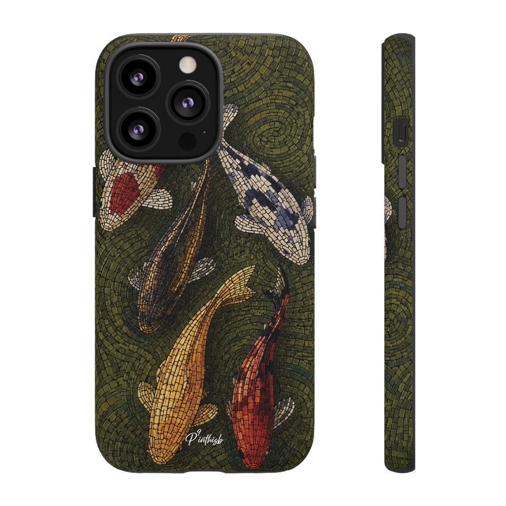 Fish Pond Tough Phone Case