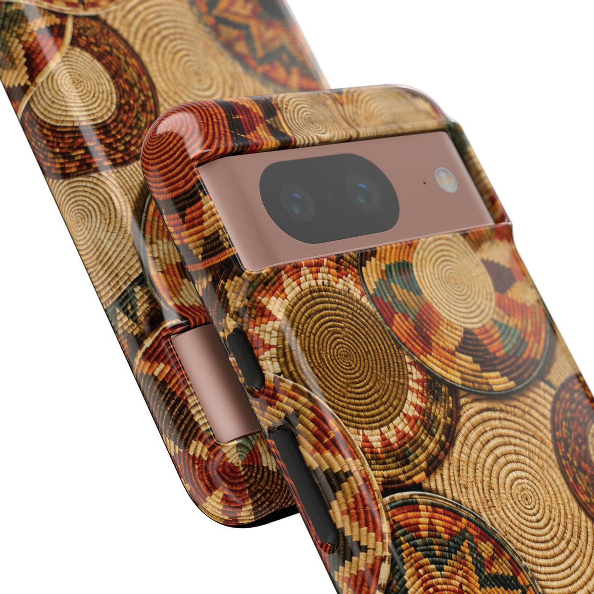 Bohemian Woven Basket Pattern Tough Case