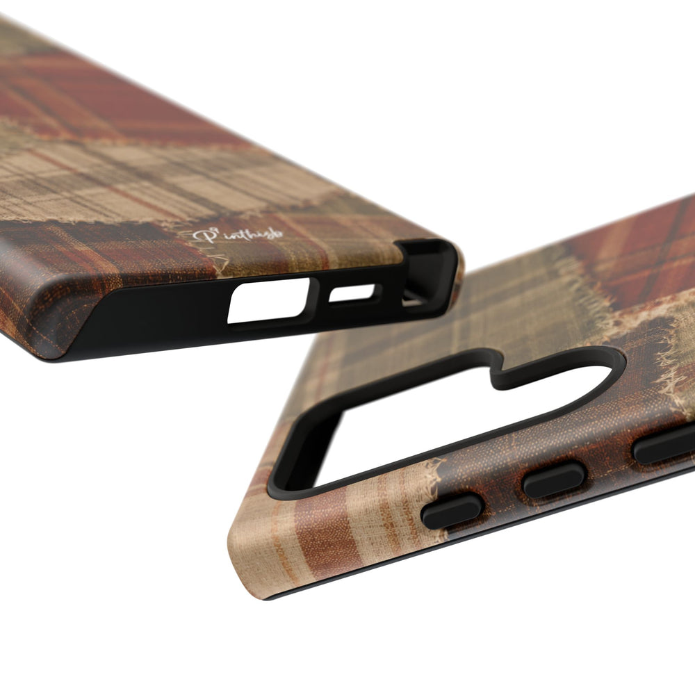 Rustic Fall Patchwork Tough Case