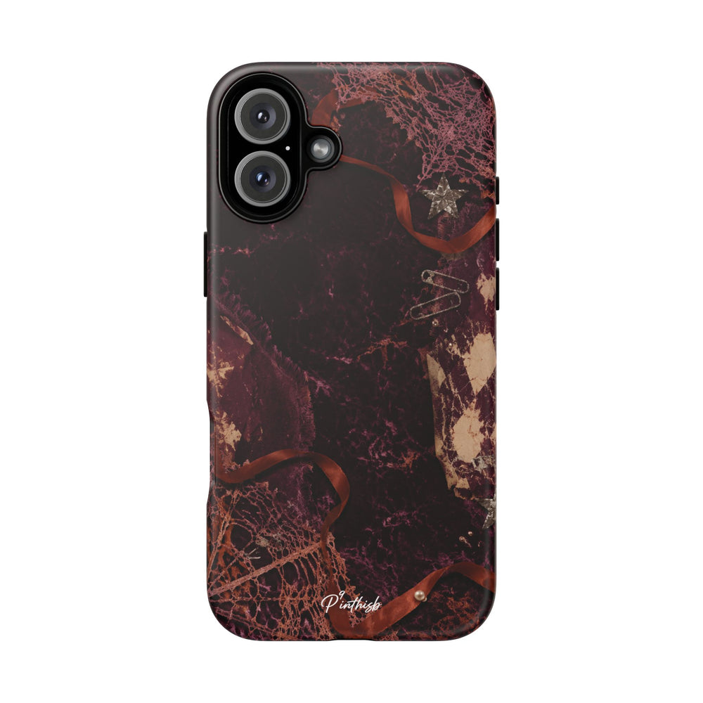Dark Maroon Vintage Tough Case