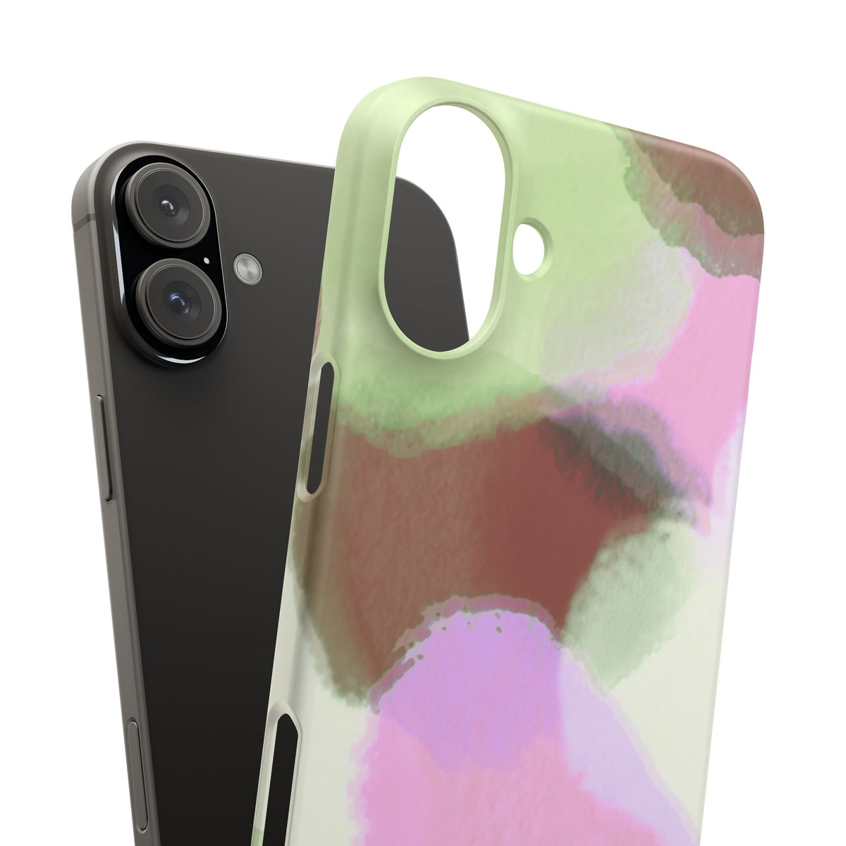 Abstract Pastel Camouflage Snap Phone Case