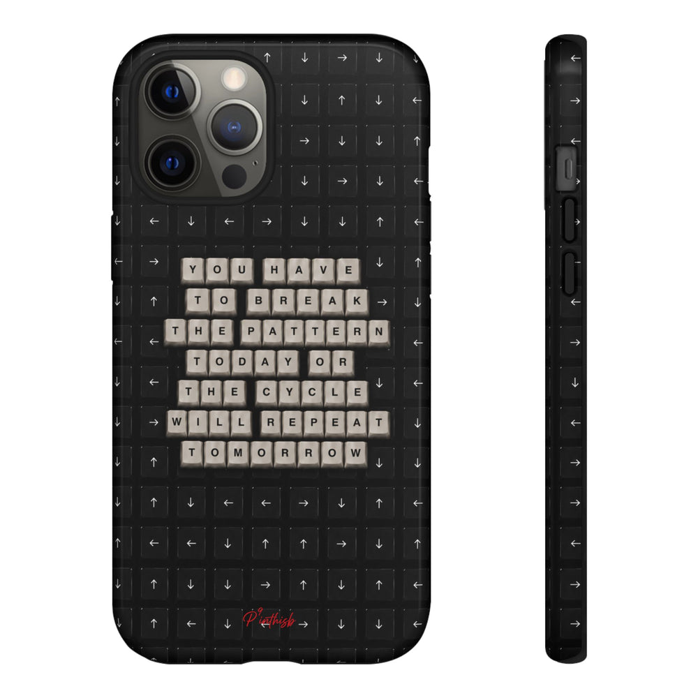 "Break the pattern" Keyboard Tough Case