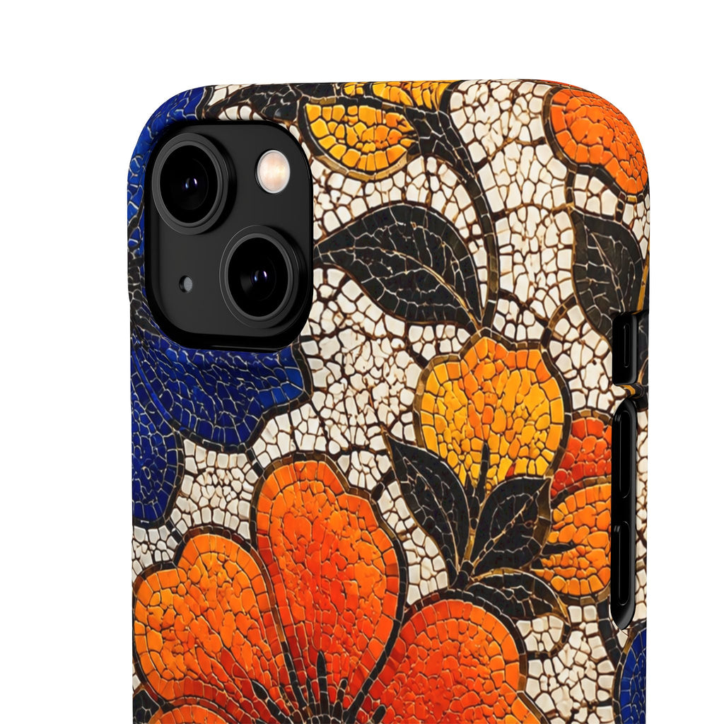 Floral Mosaic Snap Case