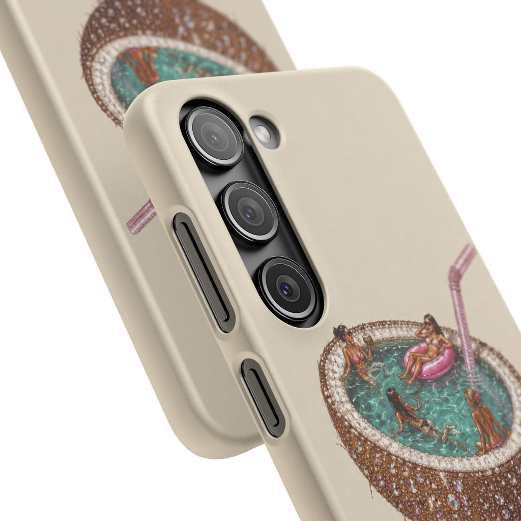 Coconut Pool Snap Phone Case