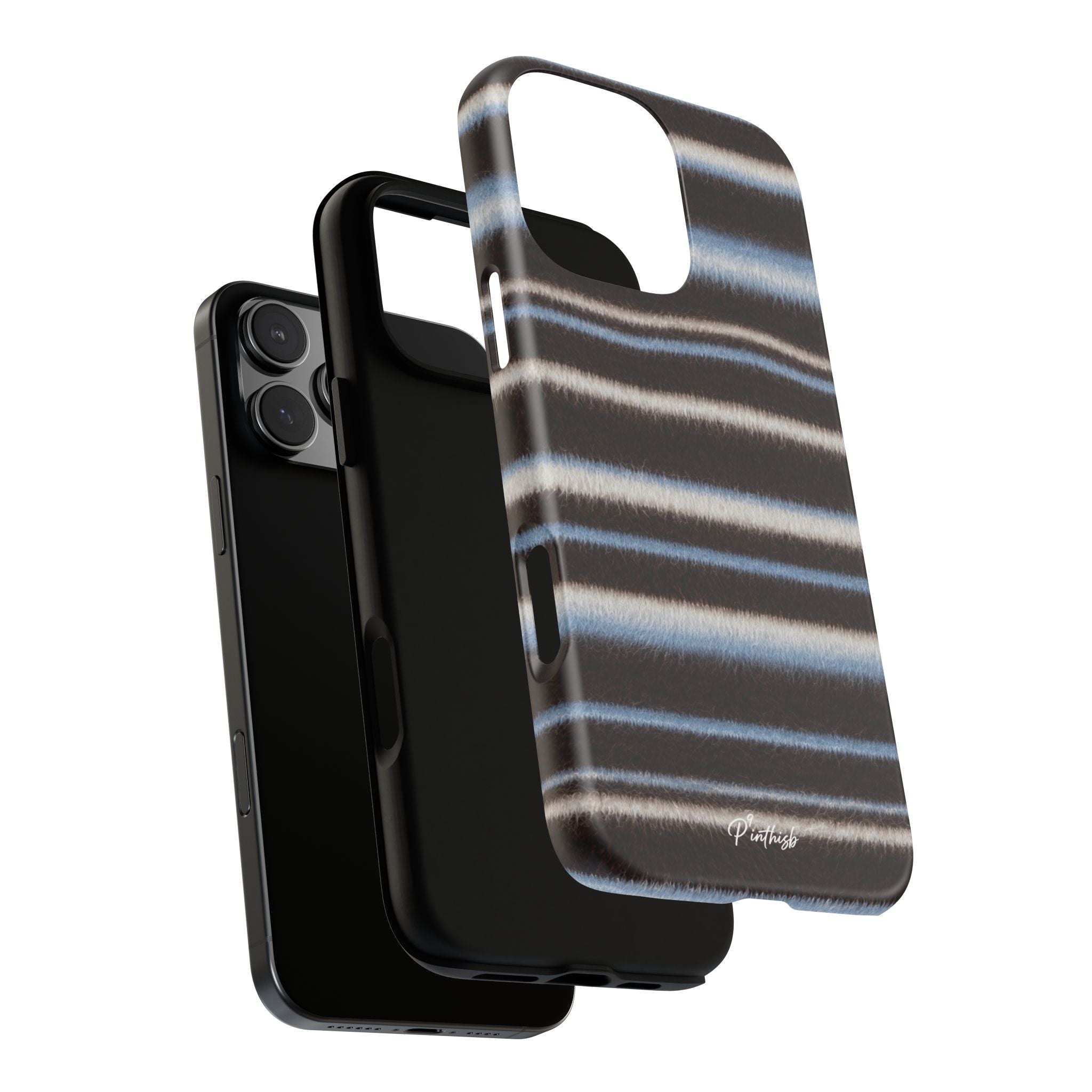 Striped Wave Tough Case
