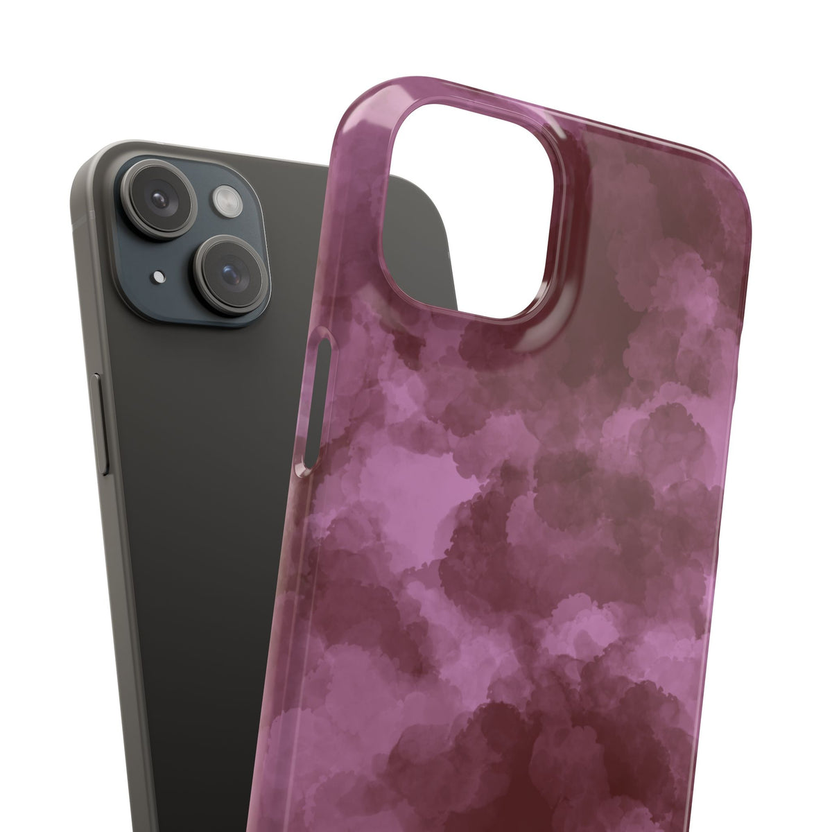 Purple Rain Snap Phone Case