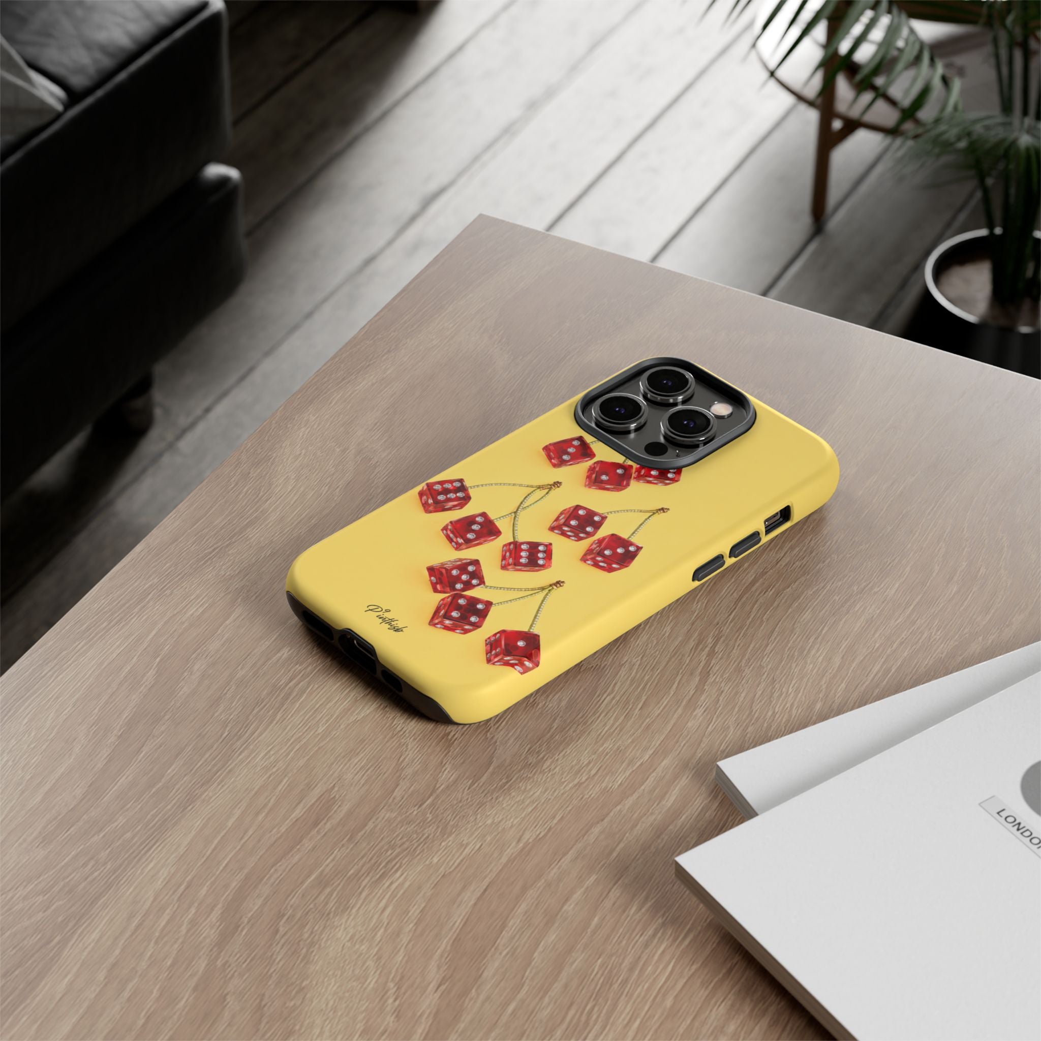 Cherry Dice Tough Phone Case