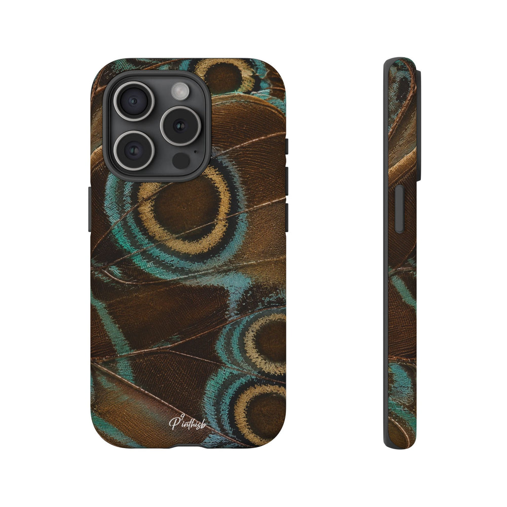 Peacock Feather Pattern Tough Case