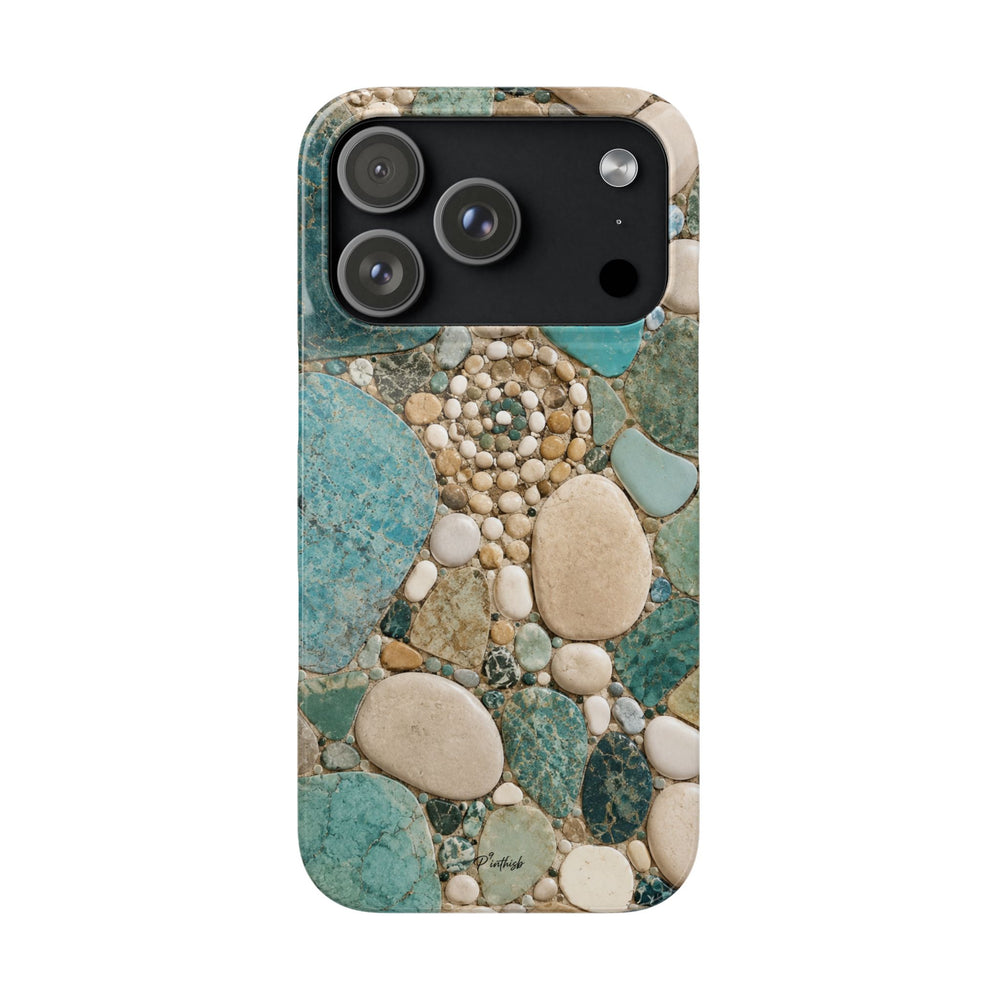 Sea Glass Mosaic Snap Case