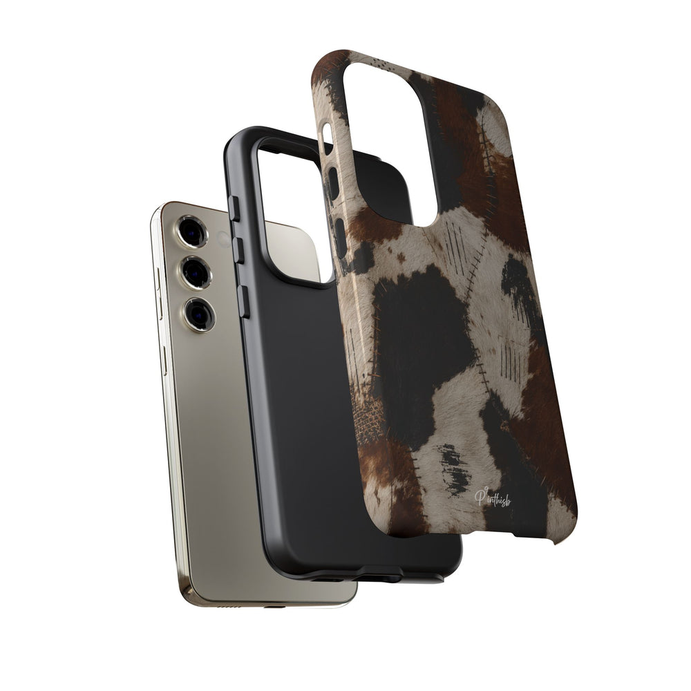 Brown & Black Animal Print Tough Case