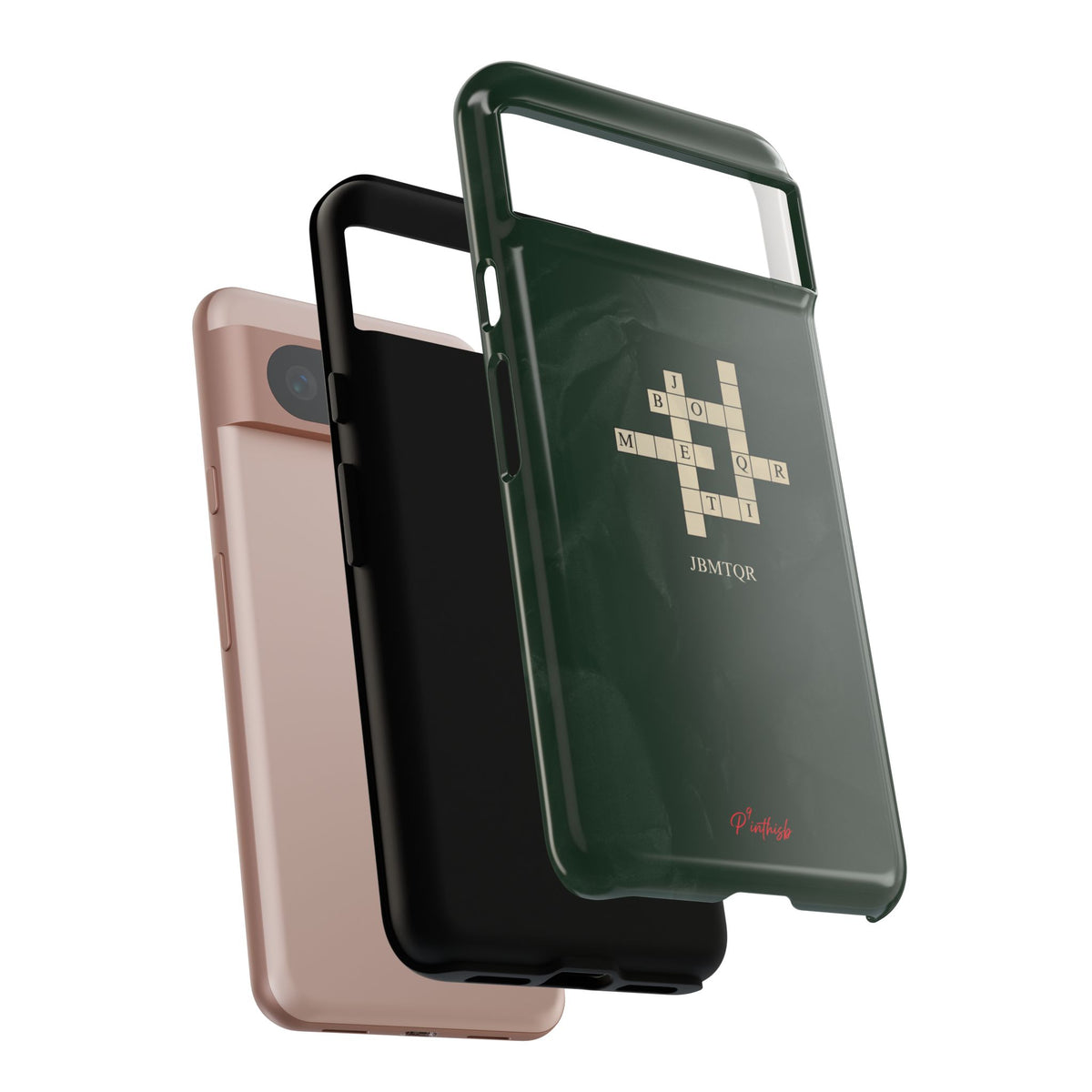 "JBMTQR crossword" Tough Phone Case