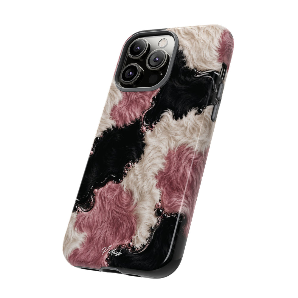 Cow Print Swirl Tough Case