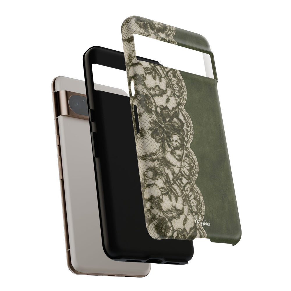 Olive Lace Tough Case