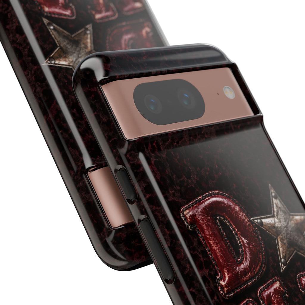 Geometric Blue Diamond Tough Phone Case