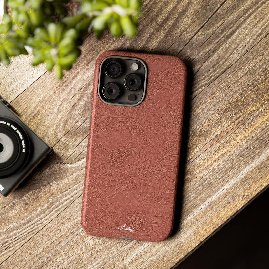 Embossed Floral Tough Case