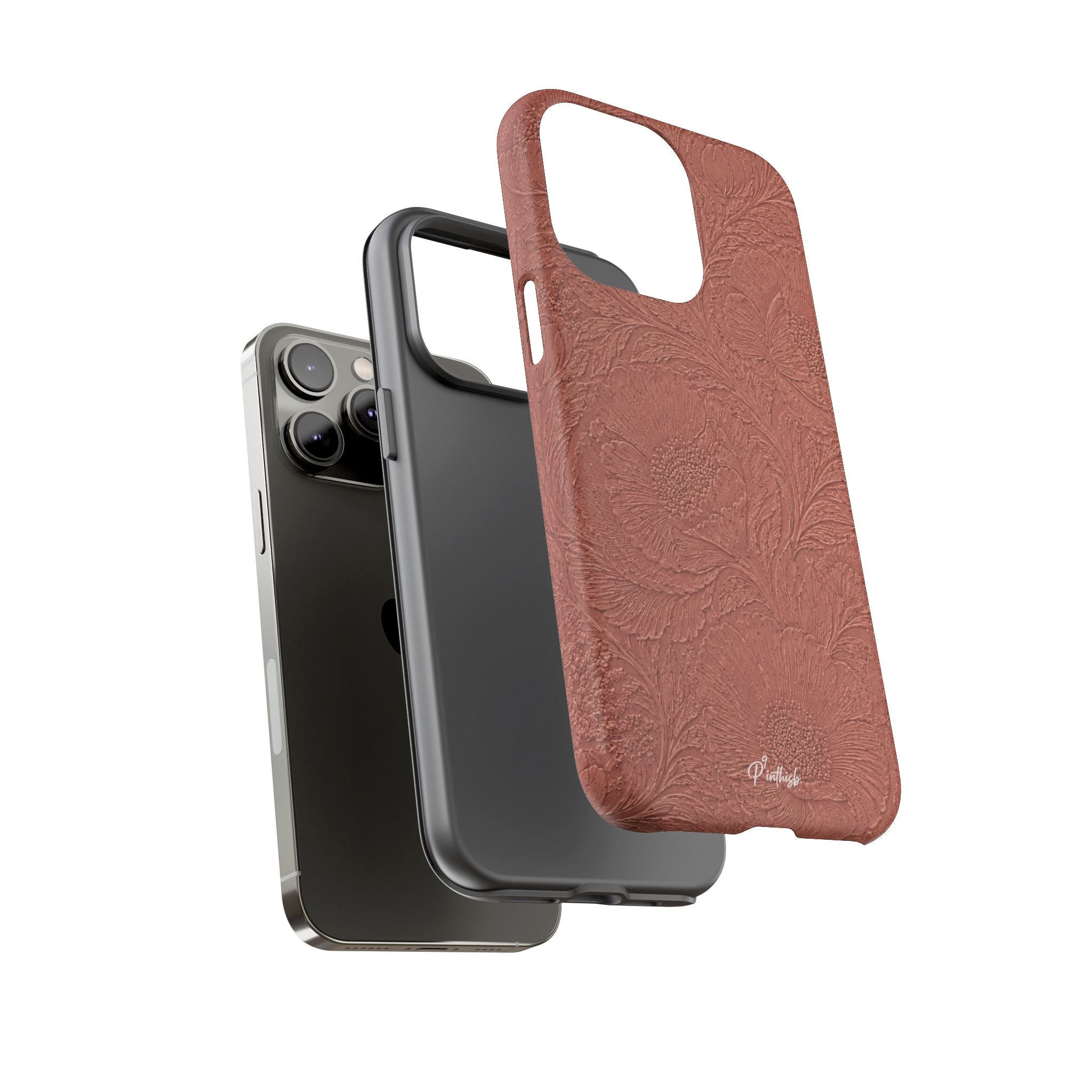 Embossed Floral Tough Case