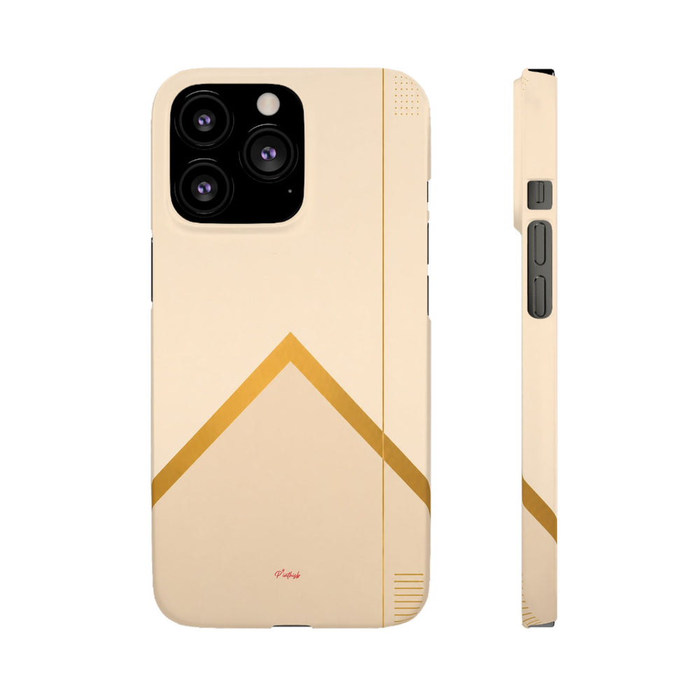 Gold Malboro Inspired Snap Phone Case