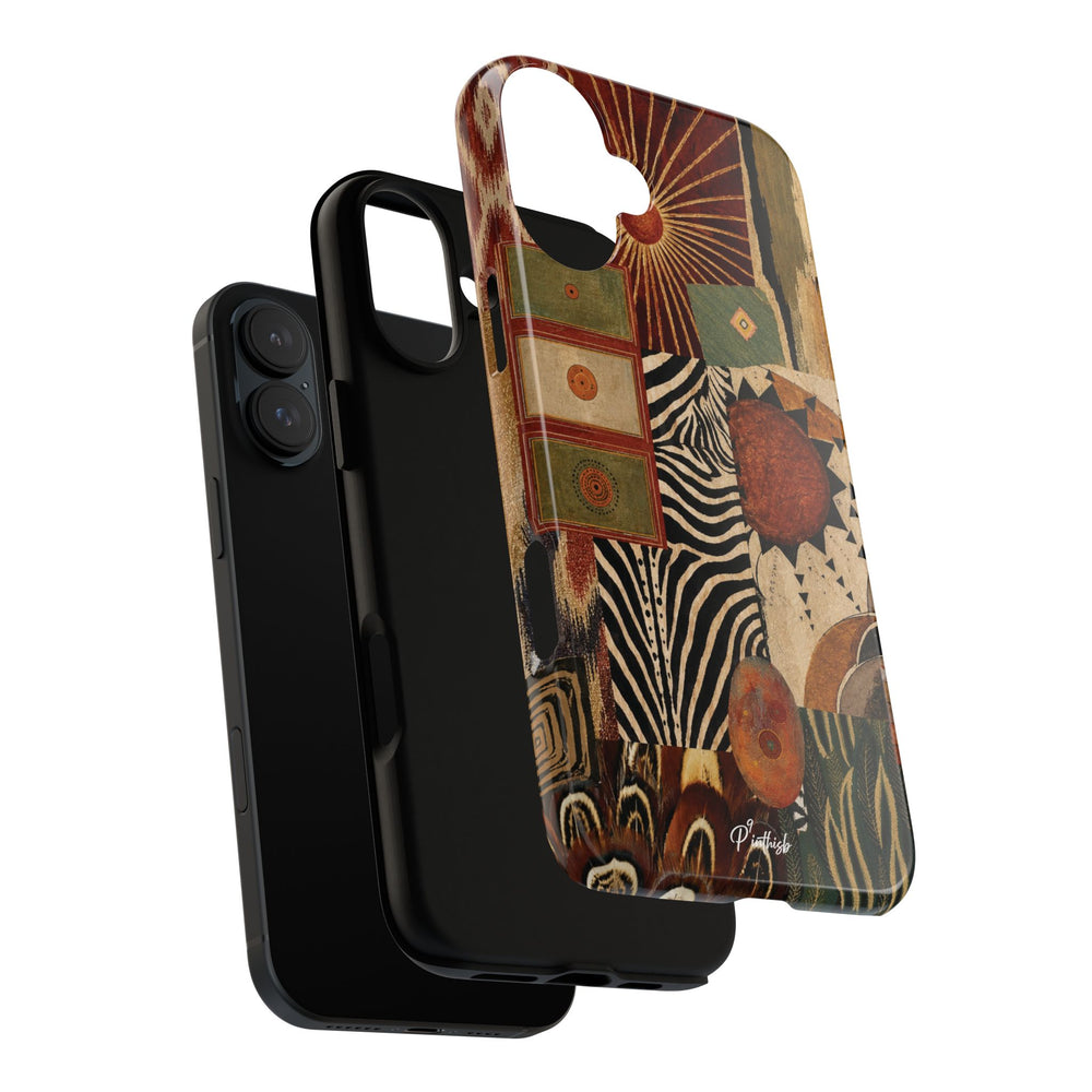 Abstract Boho Collage Tough Case
