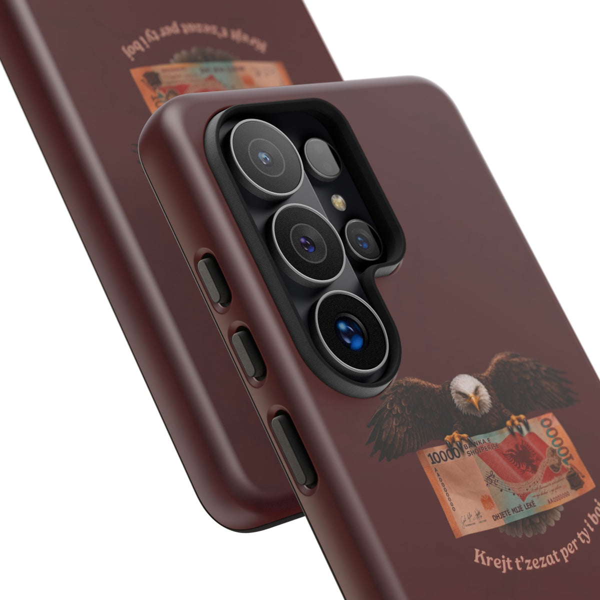 "Krejt t'zezat për ty i boj" Albanian Tough Phone Case