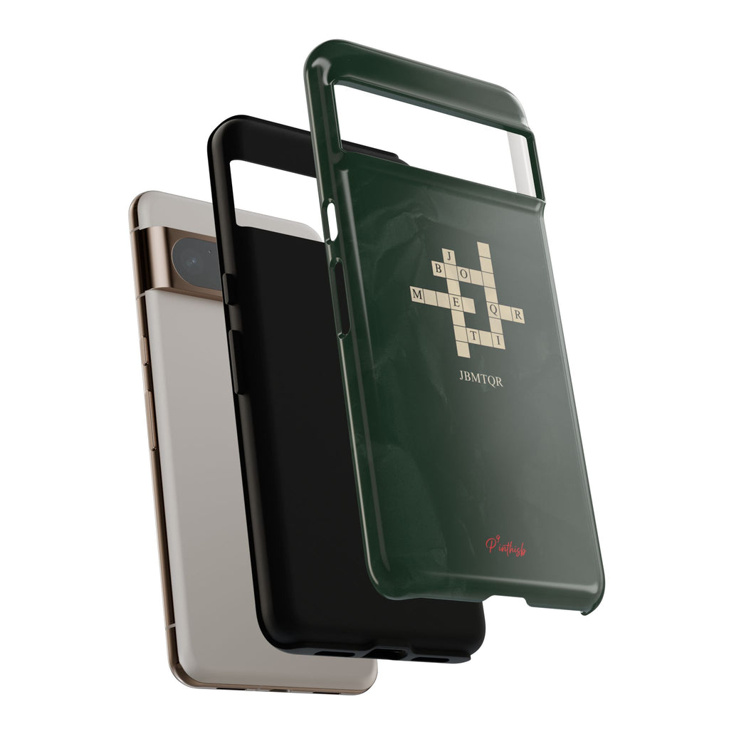 "JBMTQR crossword" Tough Phone Case