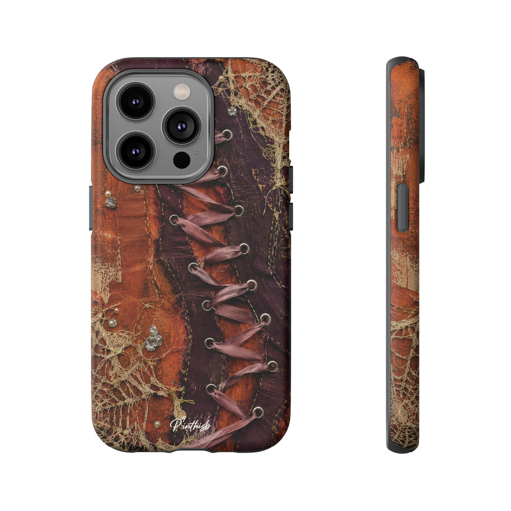 Vintage Leather Lace Tough Case