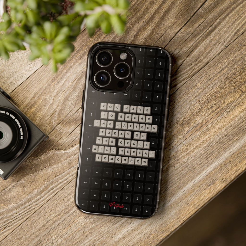 "Break the pattern" Keyboard Tough Case
