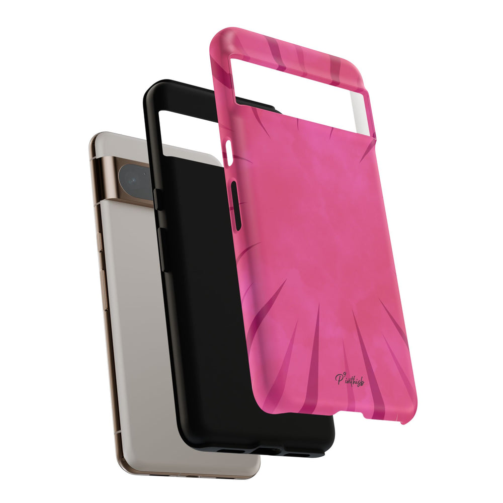 Pink Burst Tough Phone Case