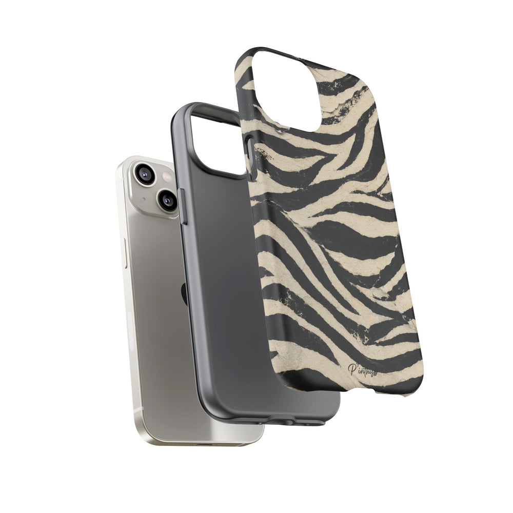 Zebra Stripe Tough Phone Case