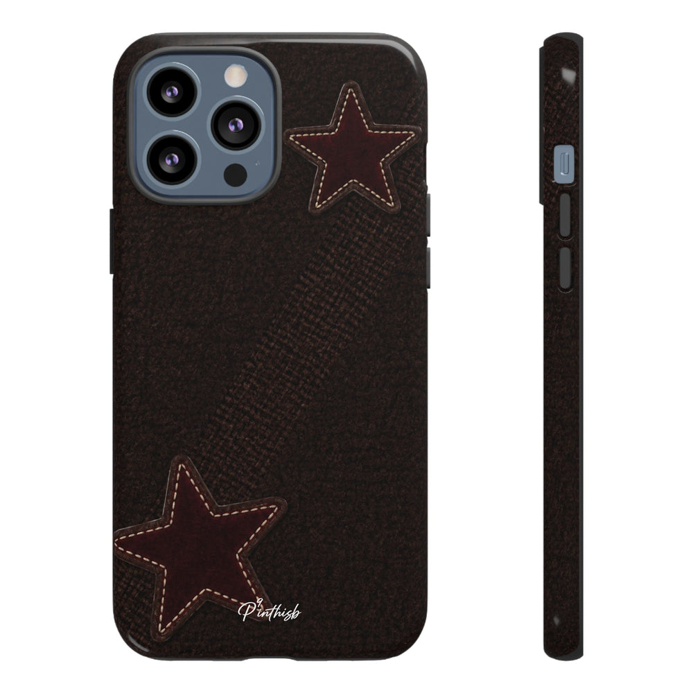 Rustic Stitched Star Phone Case