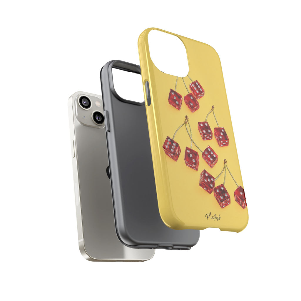 Cherry Dice Tough Phone Case