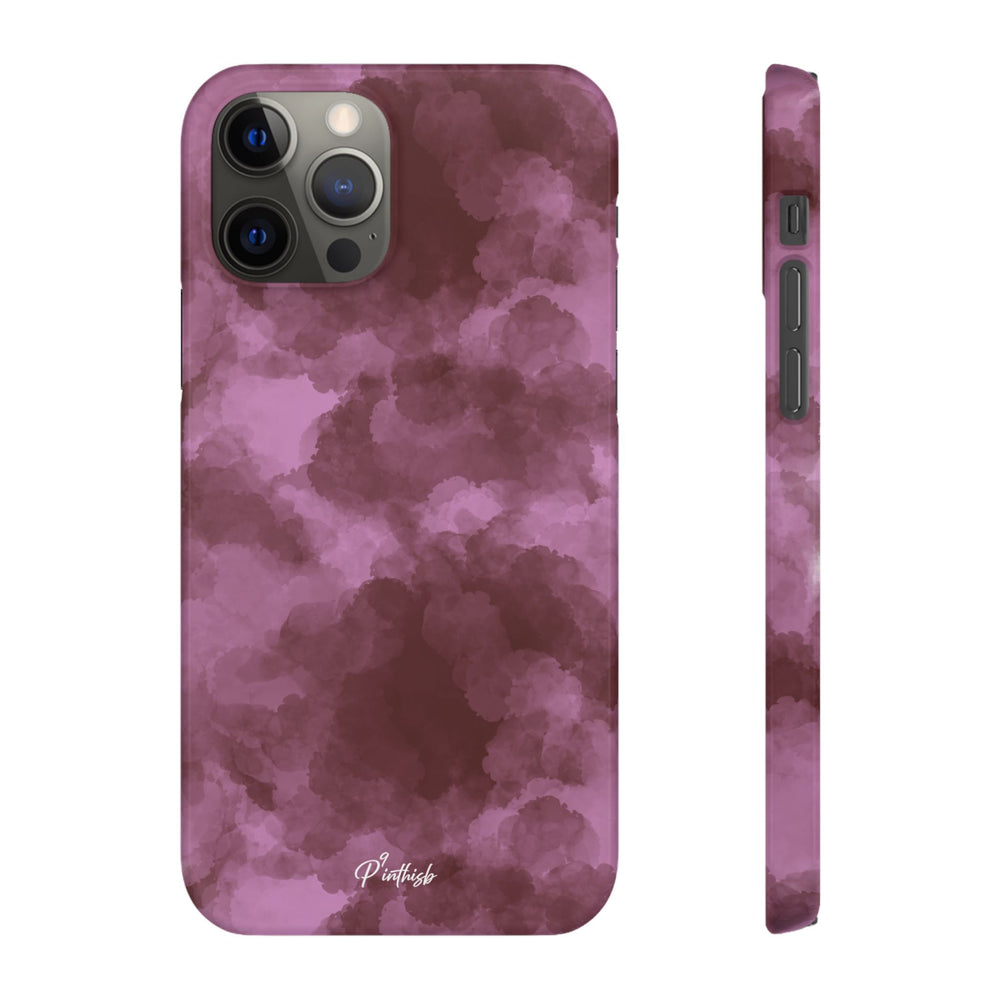 Purple Rain Snap Phone Case