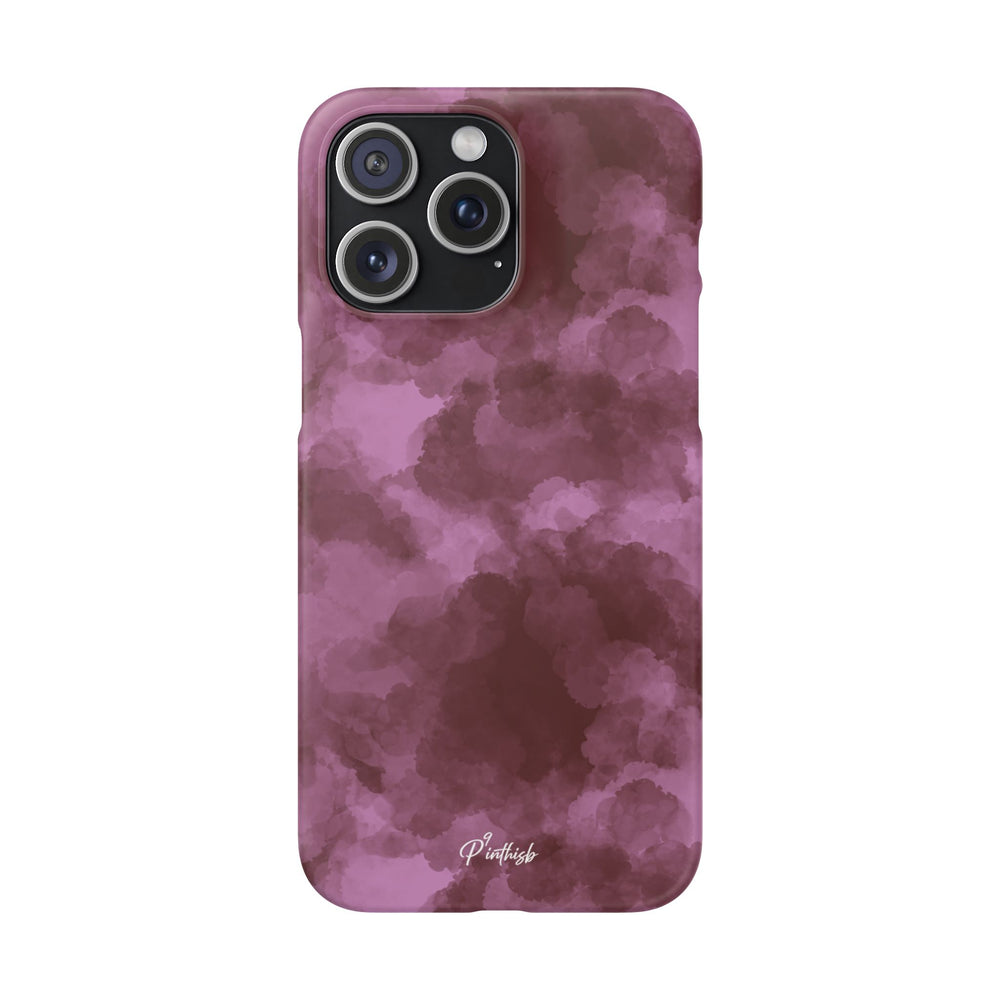 Purple Rain Snap Phone Case