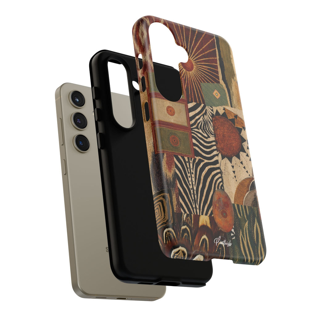Abstract Boho Collage Tough Case