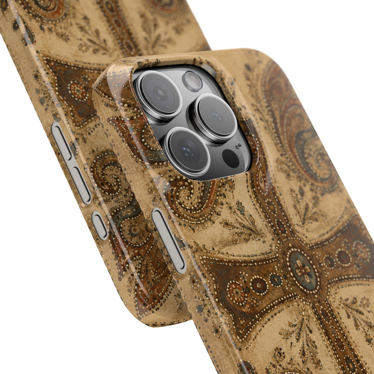 Cross Paisley Snap Case