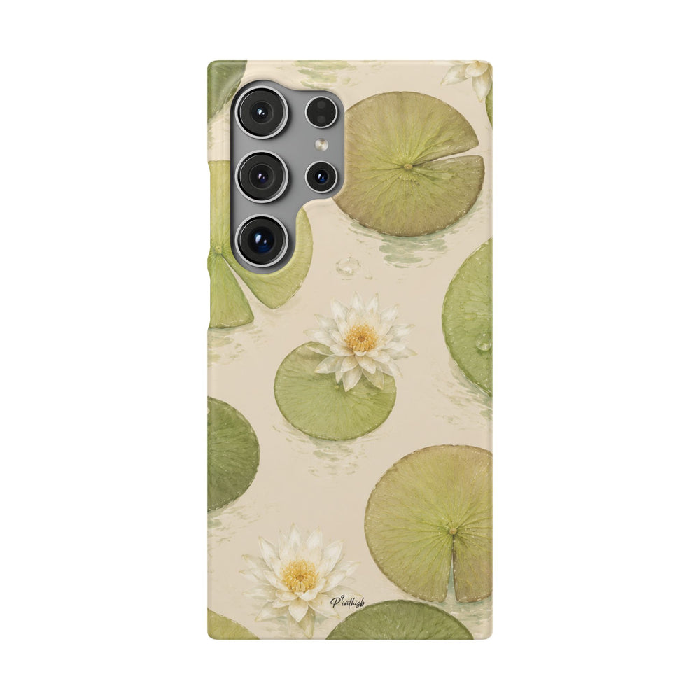 Water Lily Snap Phone Case