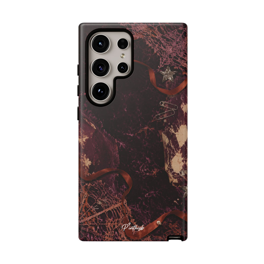 Dark Maroon Vintage Tough Case